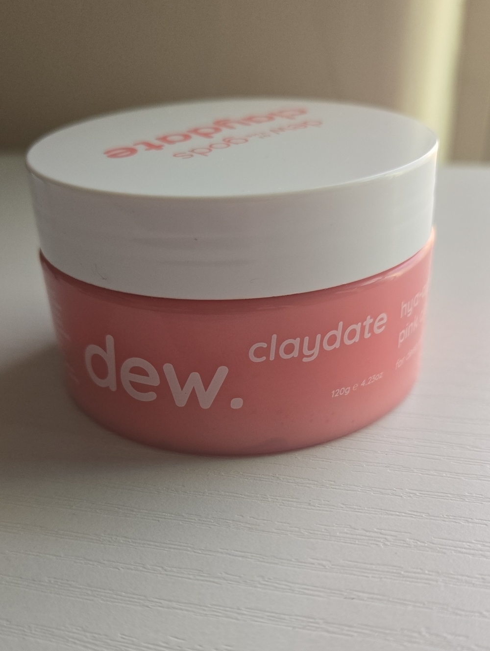 Claydate Hya-Activated Pink Clay Mask